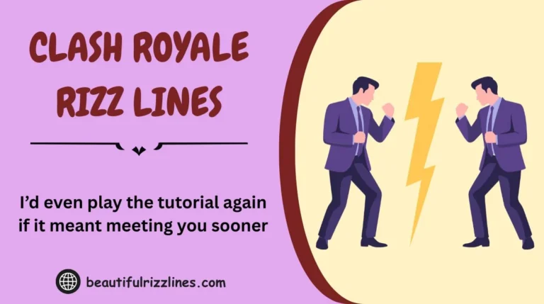Clash Royale Rizz Lines