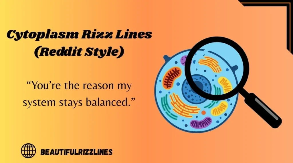 Cytoplasm Rizz Lines (Reddit Style)