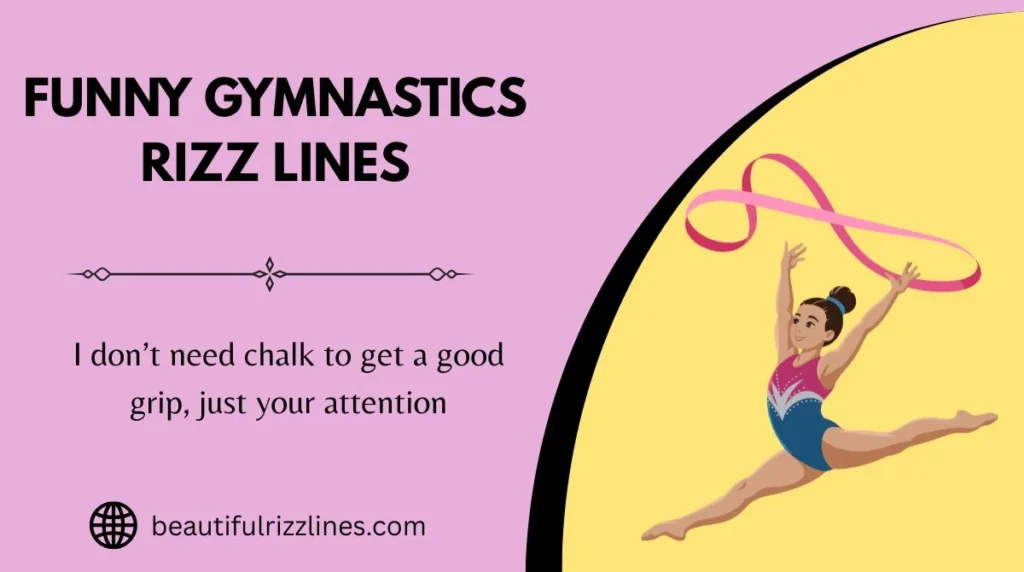 Funny Gymnastics Rizz Lines
