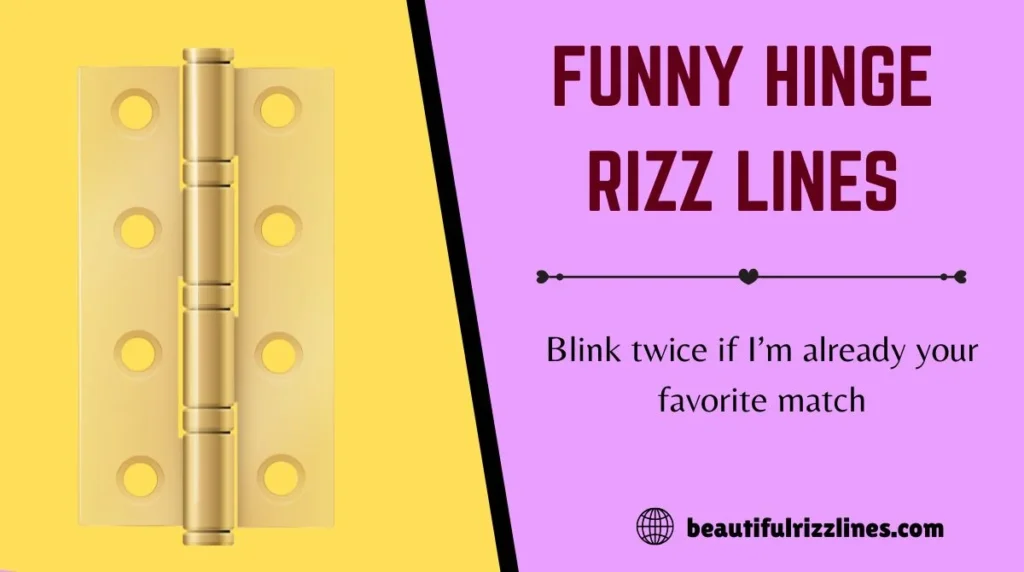 Funny Hinge Rizz Lines