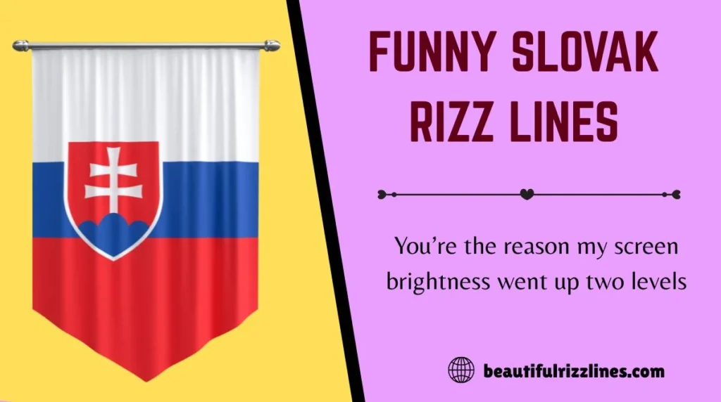 Funny Slovak Rizz Lines