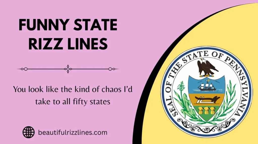 Funny State Rizz Lines