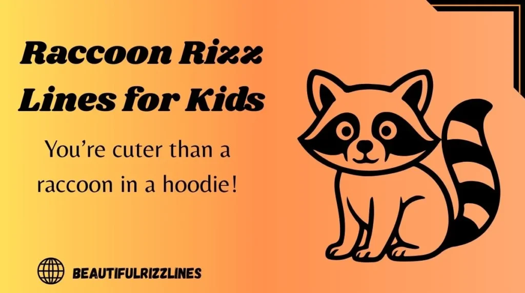 Raccoon Rizz Lines for Kids