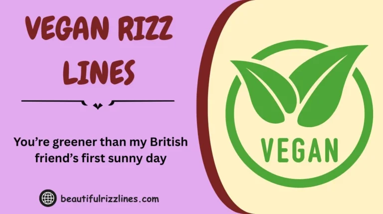 Vegan Rizz Lines