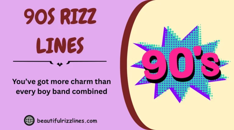 193+ 90s Rizz Lines That Hit Harder Than Dial-Up Internet In 2k26 💿🔥
