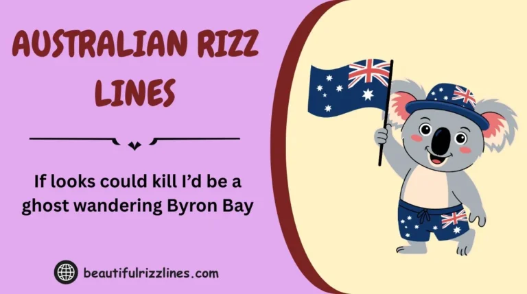 Australian Rizz Lines