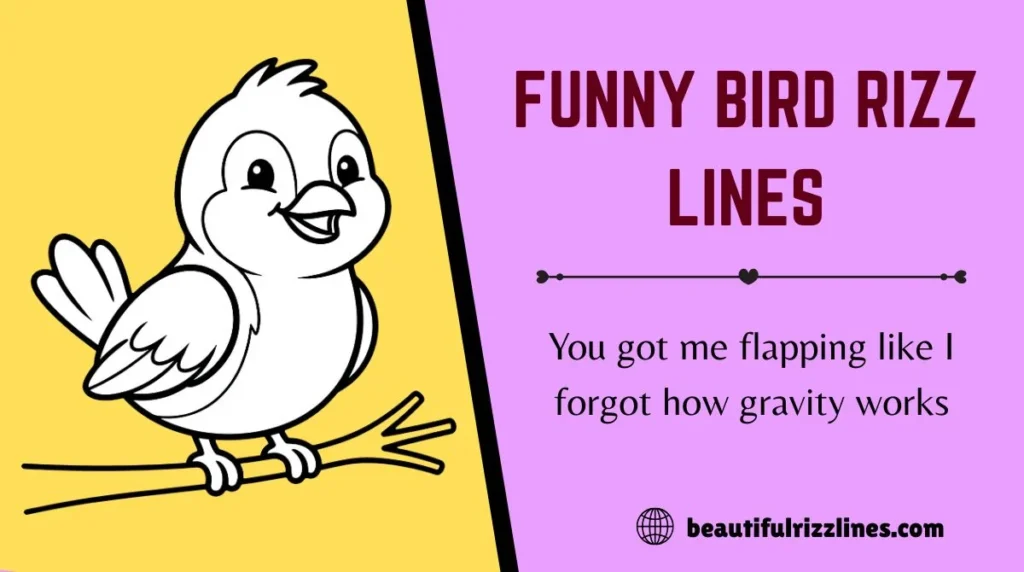 Funny Bird Rizz Lines