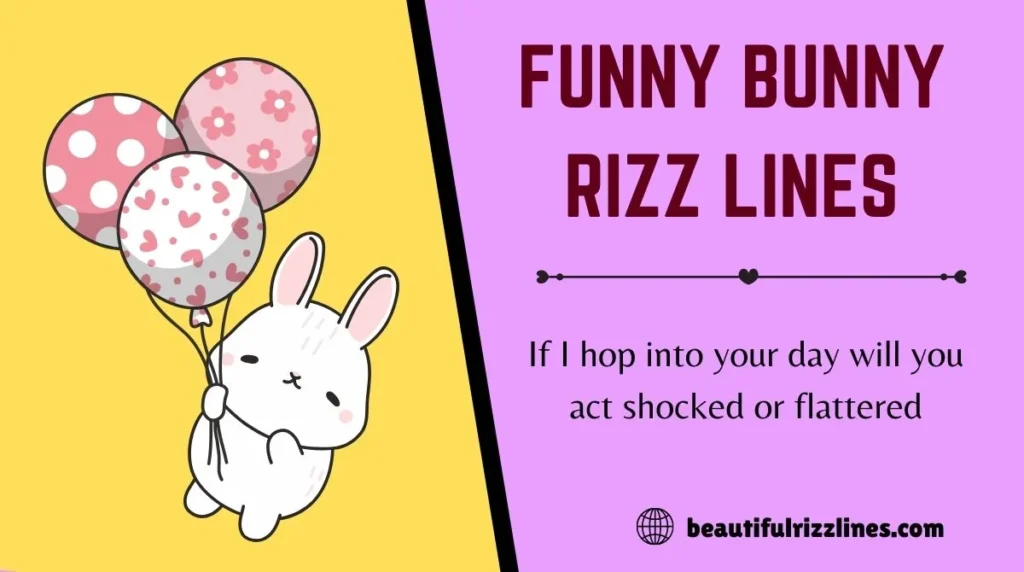 Funny Bunny Rizz Lines