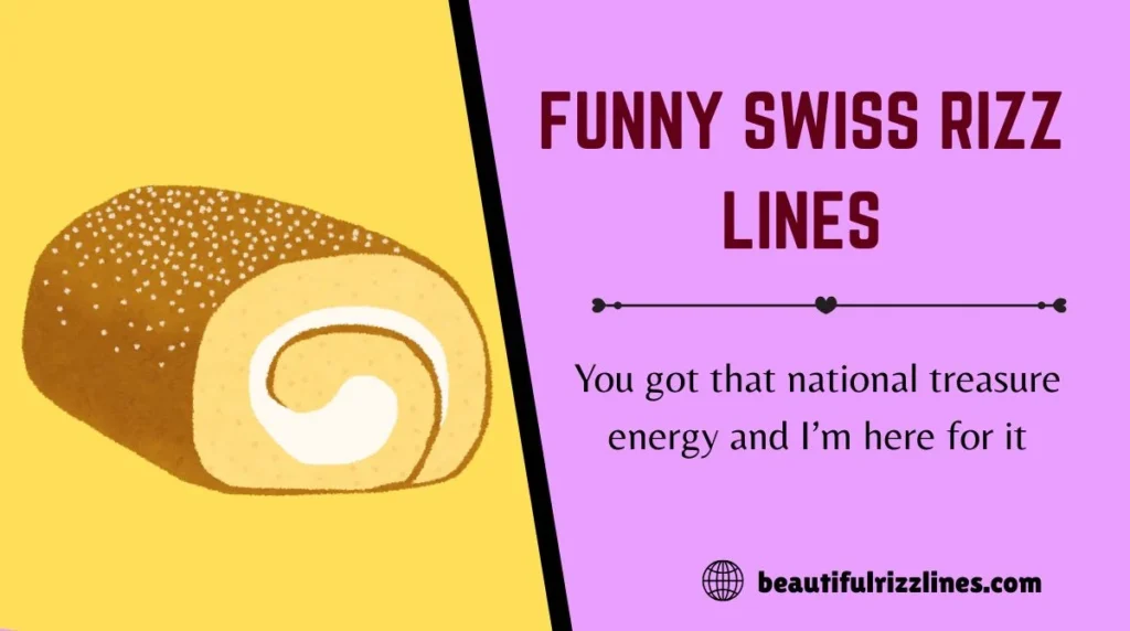 Funny Swiss Rizz Lines