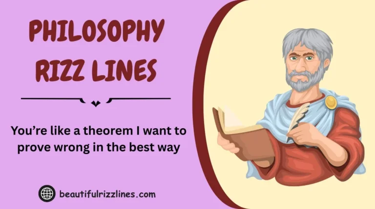 196+โญ Philosophy Rizz Lines In 2k26 (Mind-Bending Flirty Lines) ๐๐