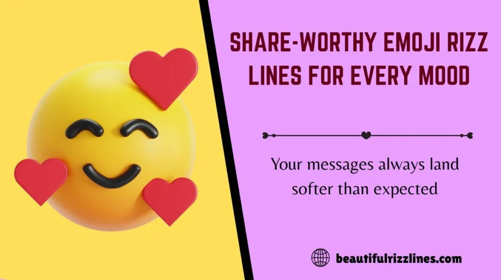 Share-Worthy Emoji Rizz Lines for Every Mood