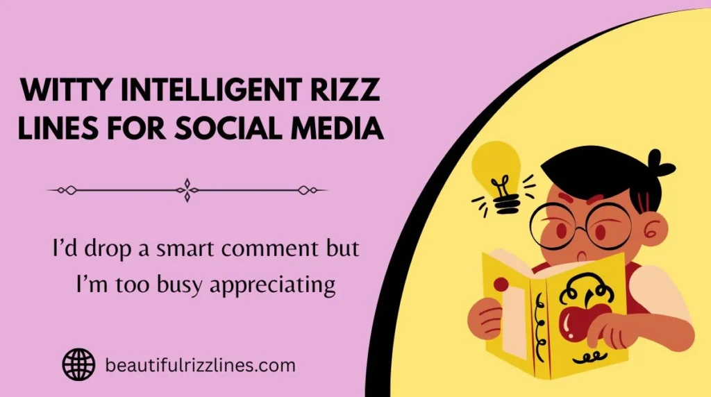 Witty Intelligent Rizz Lines for Social Media