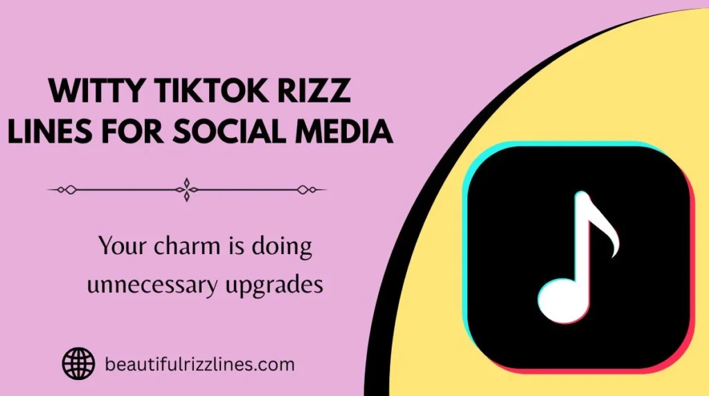 Witty TikTok Rizz Lines for Social Media
