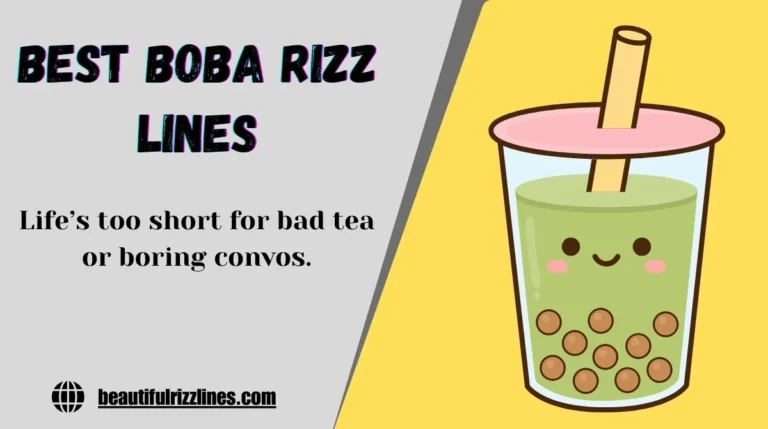 Best Boba Rizz Lines
