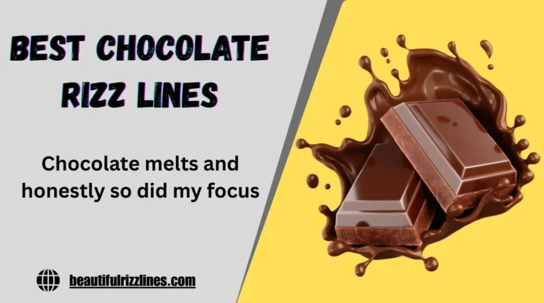 Best Chocolate Rizz Lines