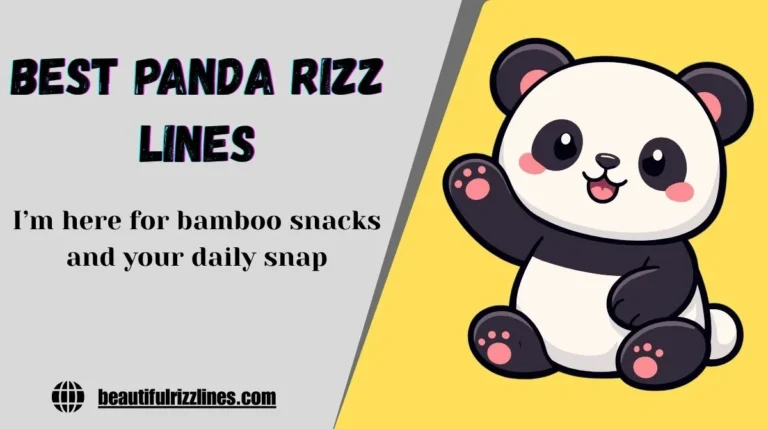 149+ Best Panda Rizz Lines 😏🐼 — Smooth, Playful, and Perfect for DMs ...