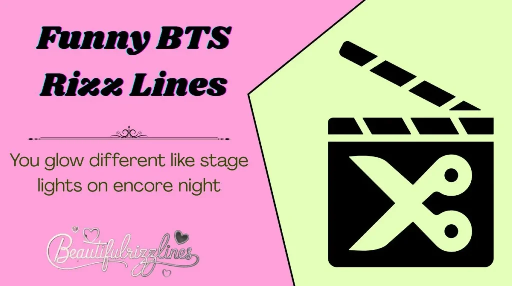 Funny BTS Rizz Lines