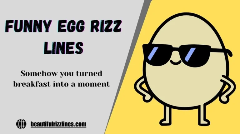 Funny Egg Rizz Lines