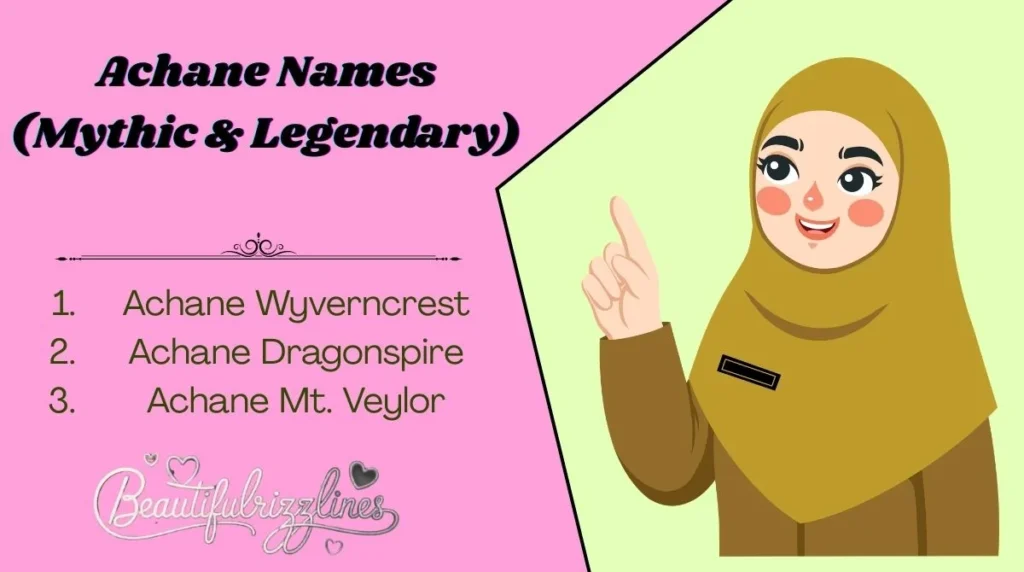 Achane Names (Mythic & Legendary)