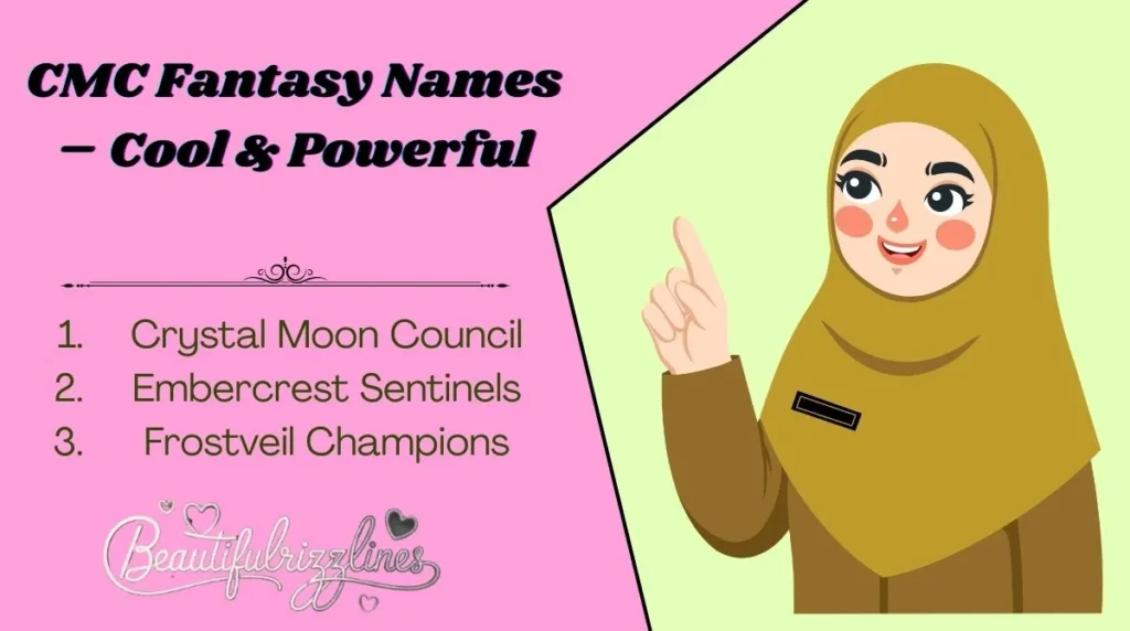 CMC Fantasy Names – Cool & Powerful