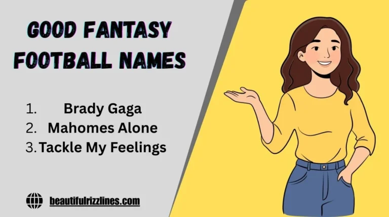 Good Fantasy Football Names