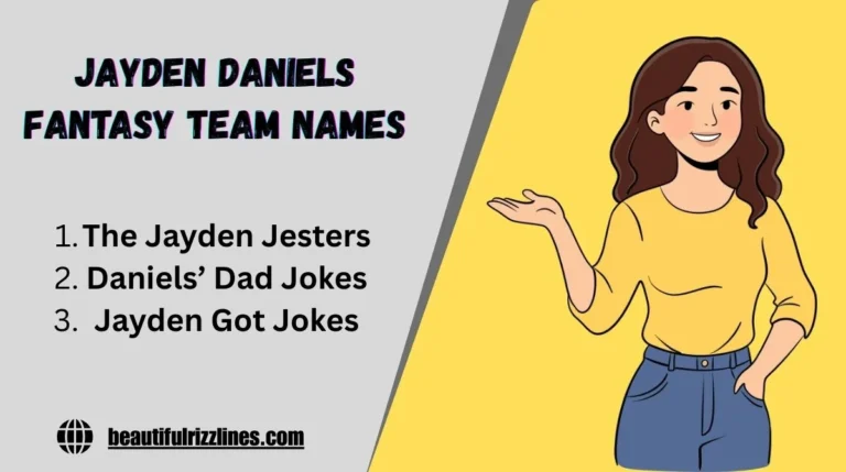 Jayden Daniels Fantasy Team Names